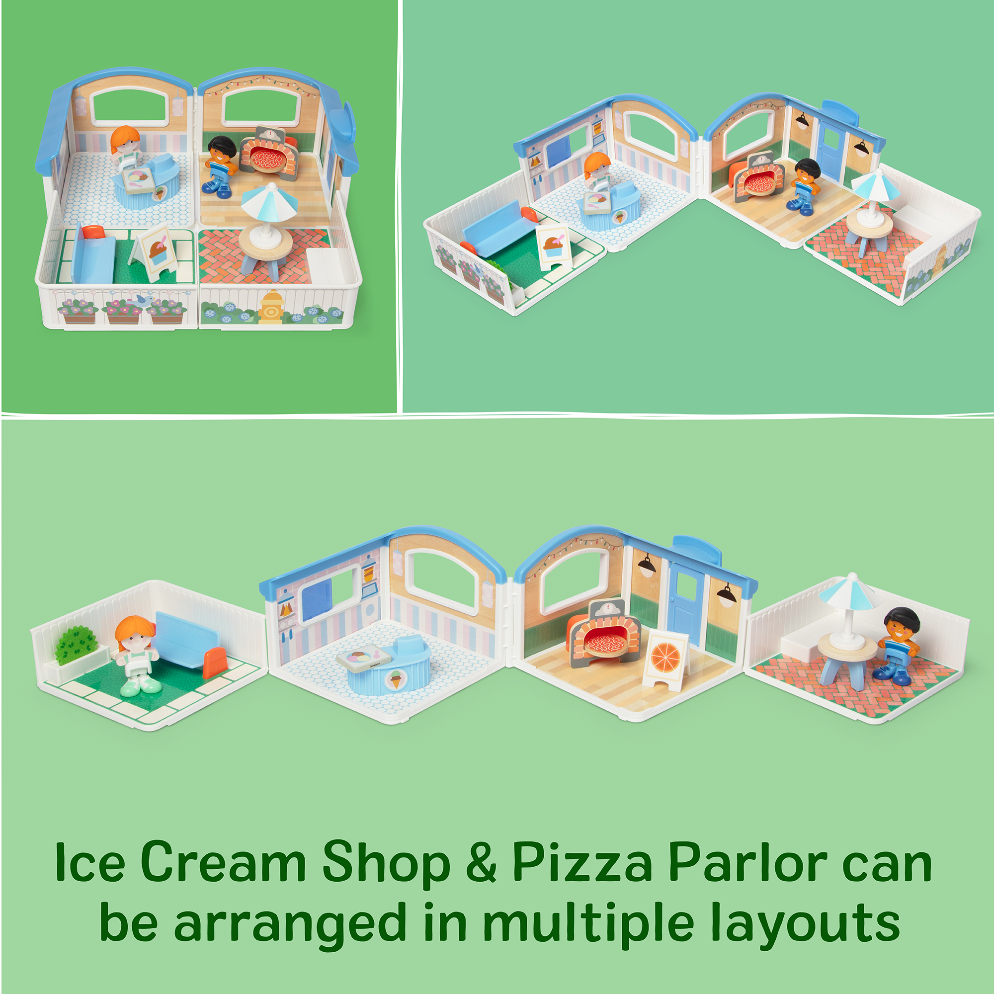 Cheery Lane™ Ice Cream and Pizza Play Set