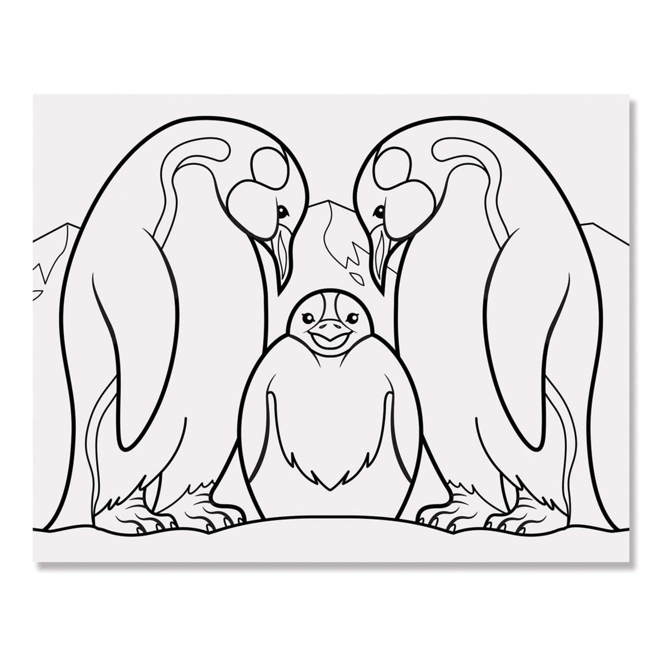 Jumbo Coloring Pad - Animals