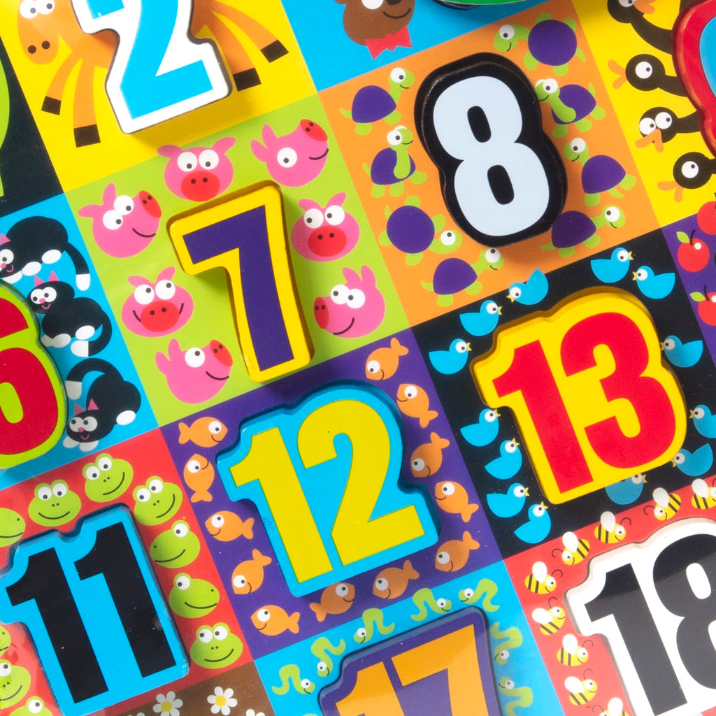 Jumbo Numbers Chunky Puzzle
