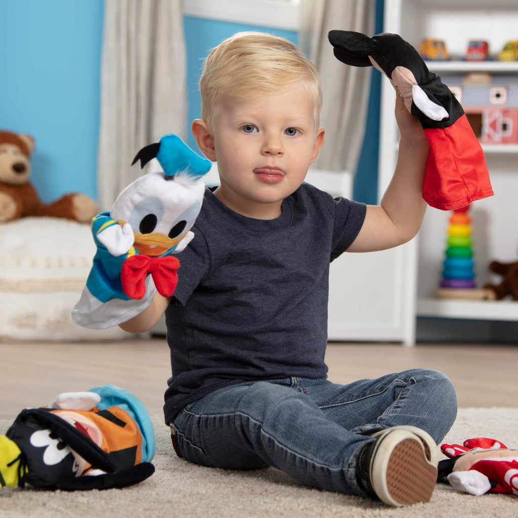 Disney Mickey Mouse & Friends Soft & Cuddly Hand Puppets