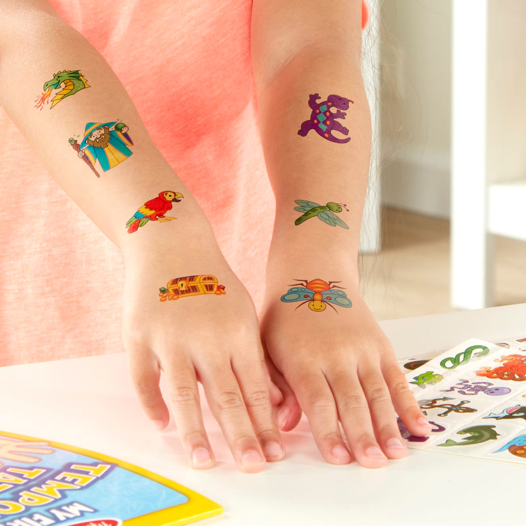 My First Temporary Tattoos: 100+ Kid-Friendly Tattoos - Adventure, Creatures, Sports, and More