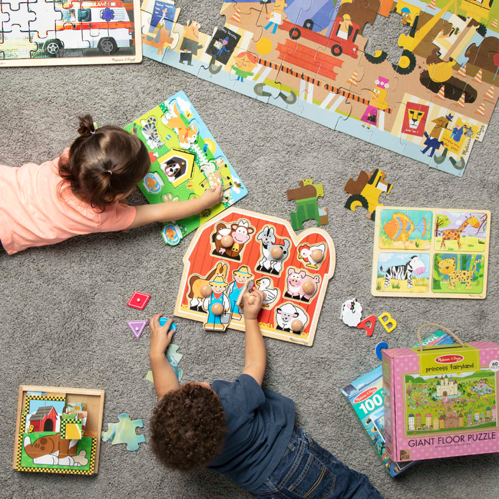 Pets Peg Puzzle - 8 Pieces