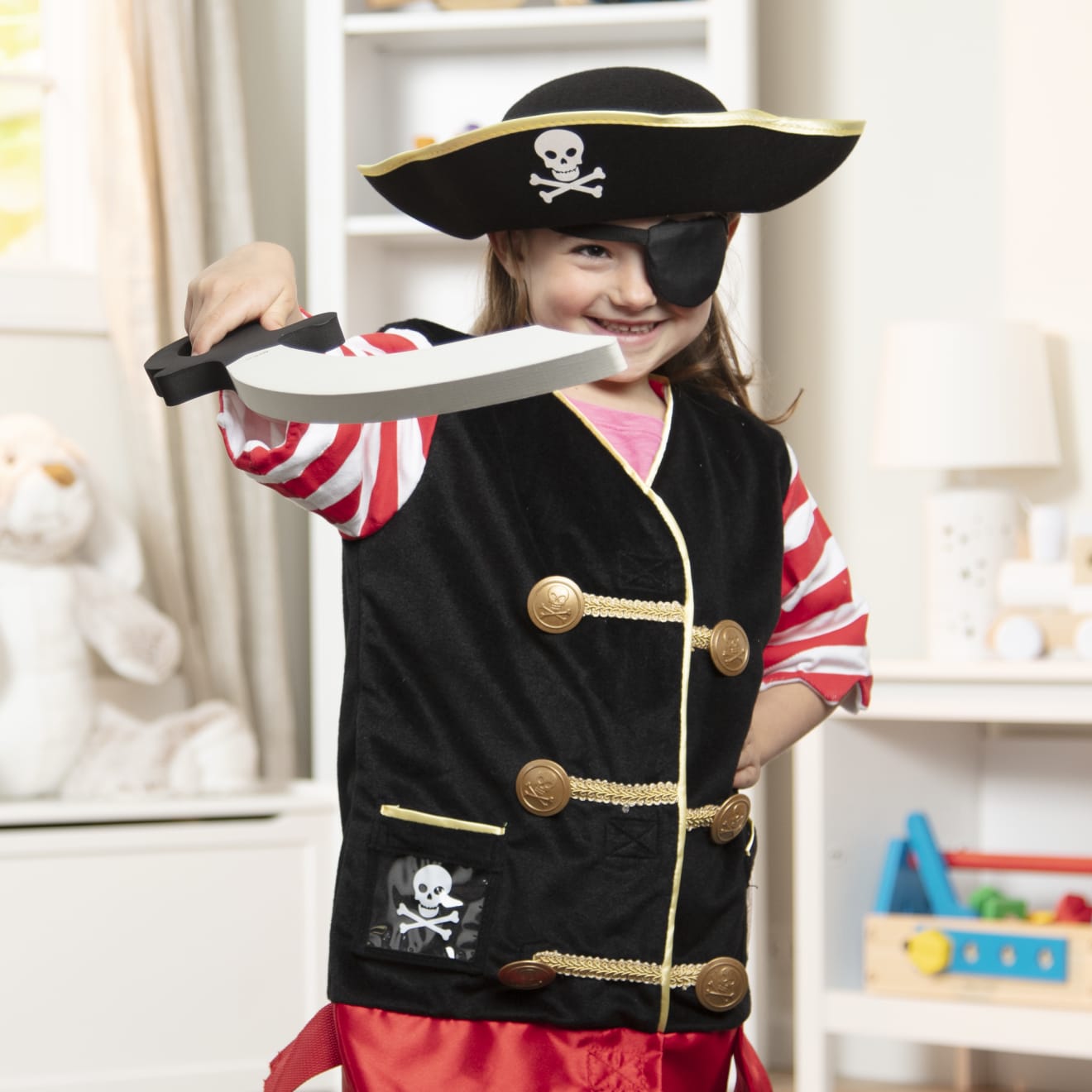 Pirate Role Play Costume Set