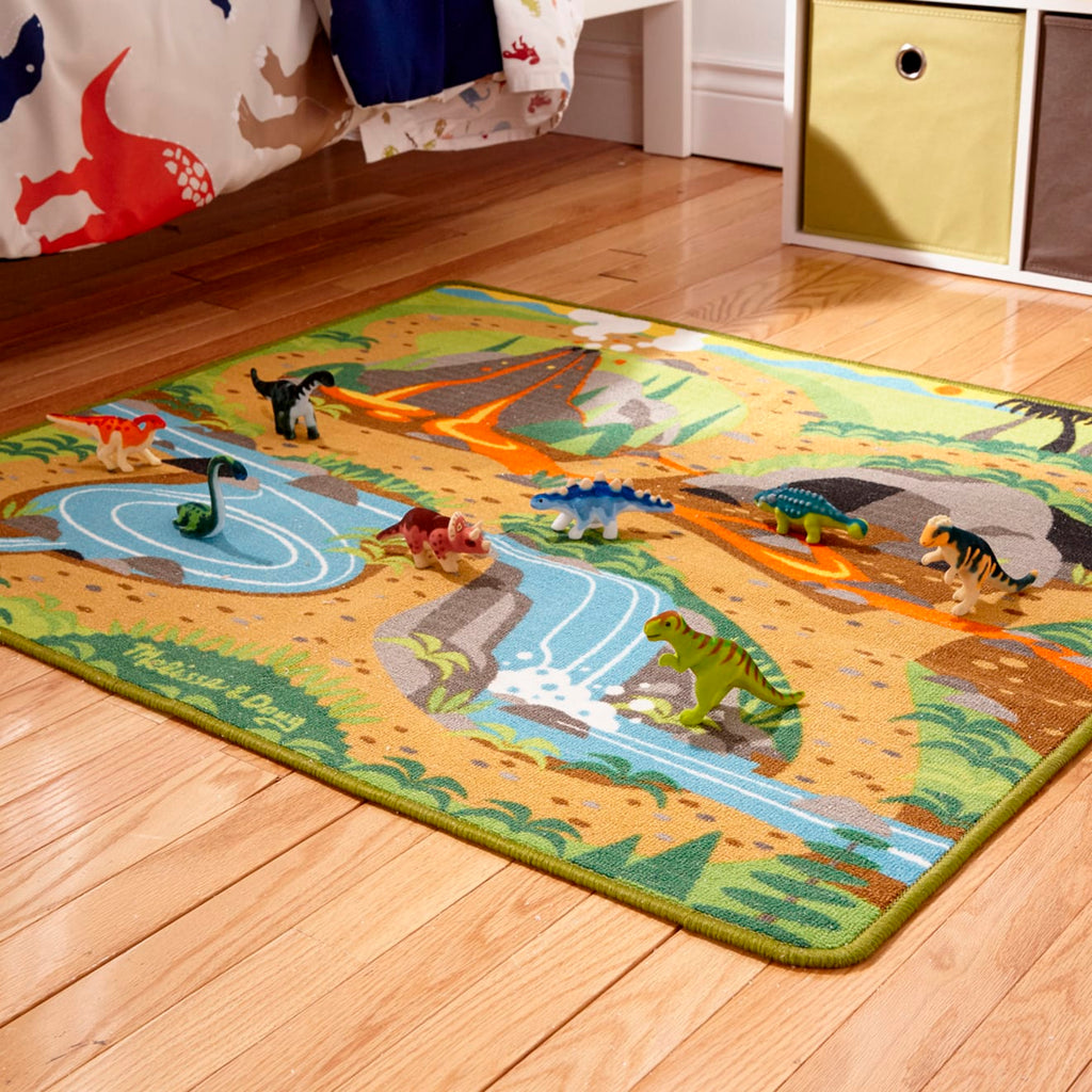 Prehistoric Playground Dinosaur Rug