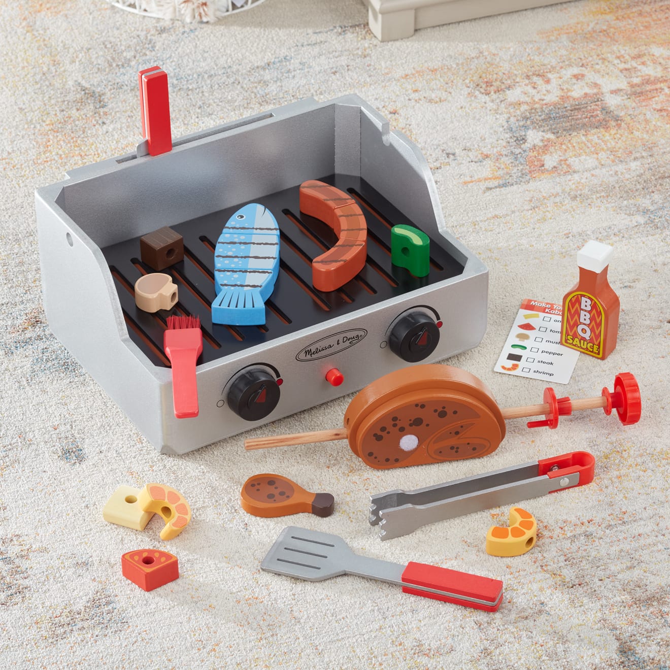 Rotisserie & Grill Barbecue Set