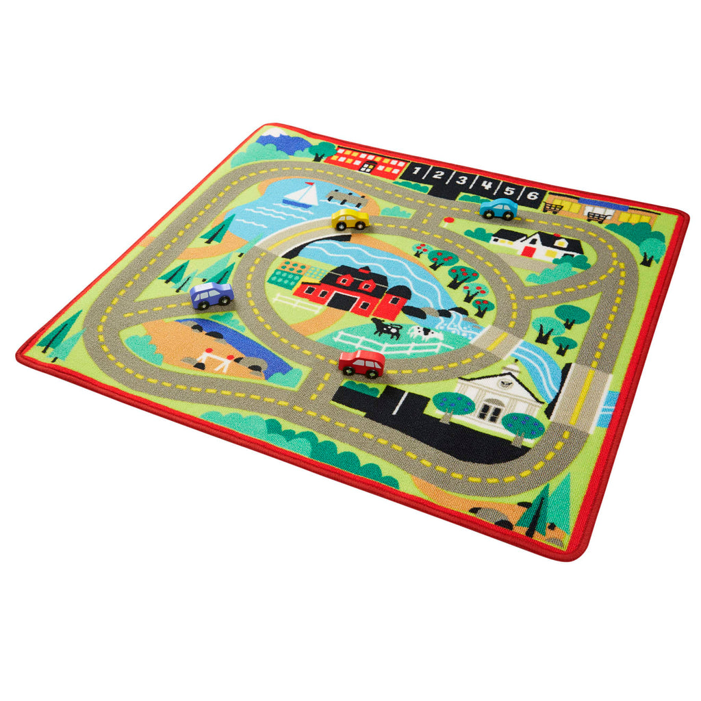 Round the Town Road Rug & Car Set