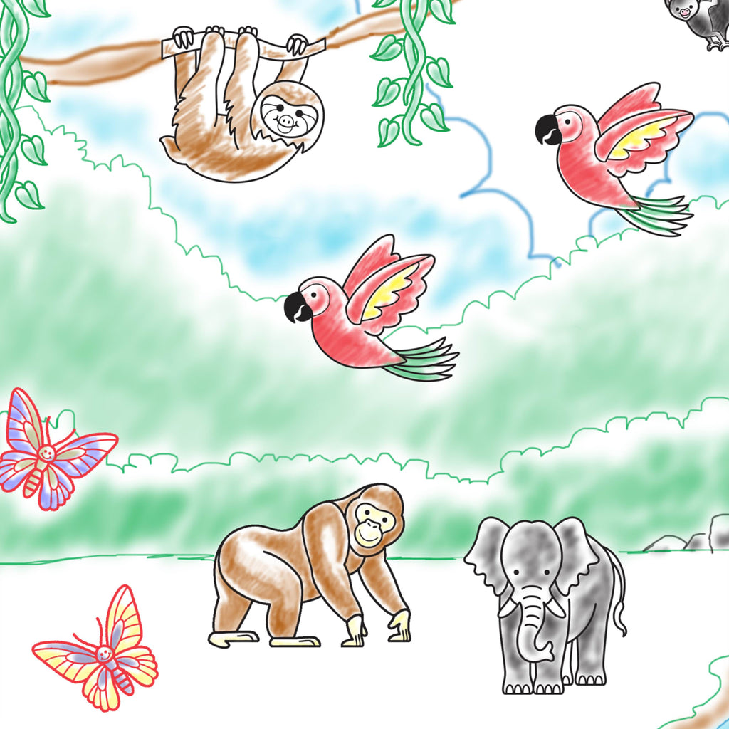 Stamp-a-Scene Rain Forest