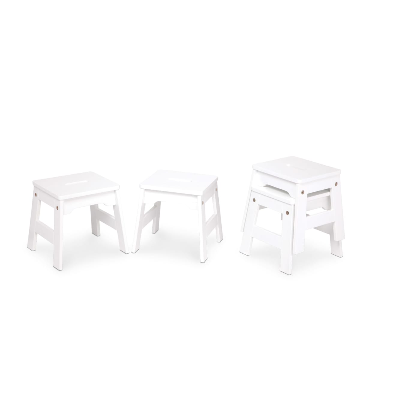 Wooden Stools  – Set of 4