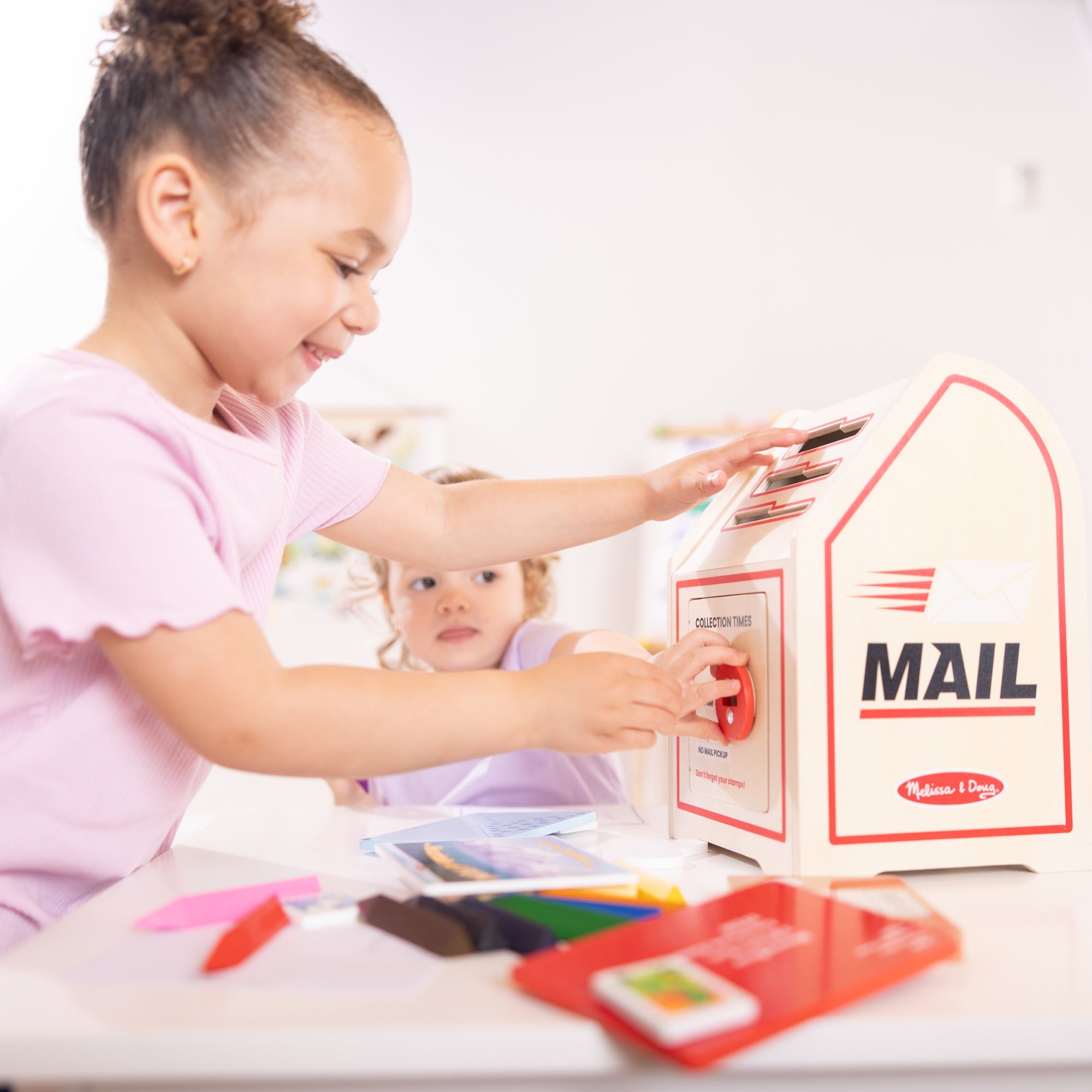 Stamp and Sort Mailbox Play Set