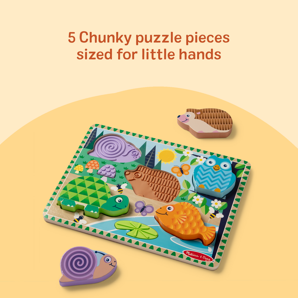 Forest Friends Touch & Feel Puzzle