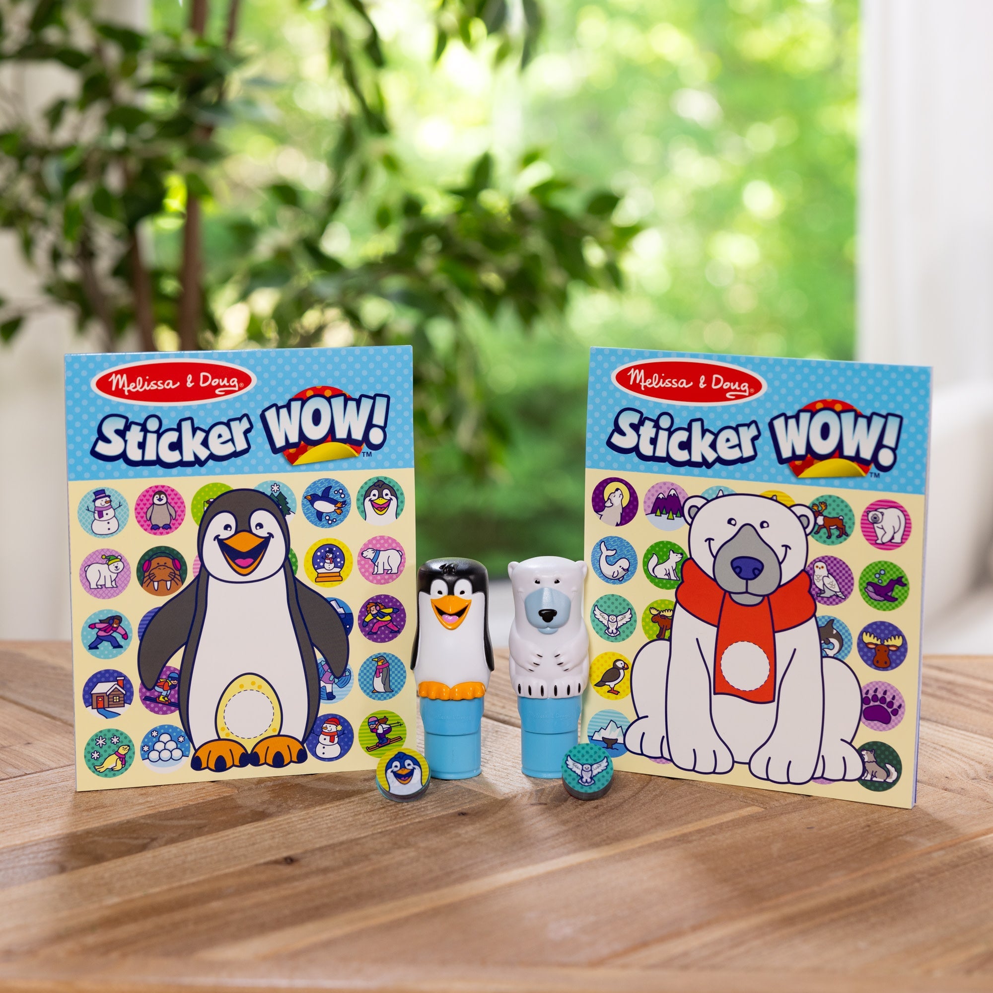 Sticker WOW!™ Activity Pads & Sticker Stampers VALUE PACK - Winter