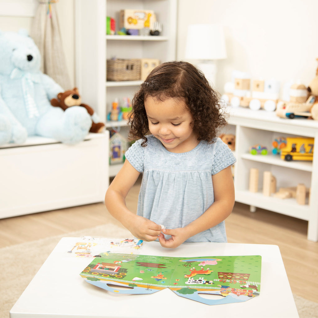 Puffy Sticker Play Set 3-Pack: On the Farm, Safari, Chipmunk House