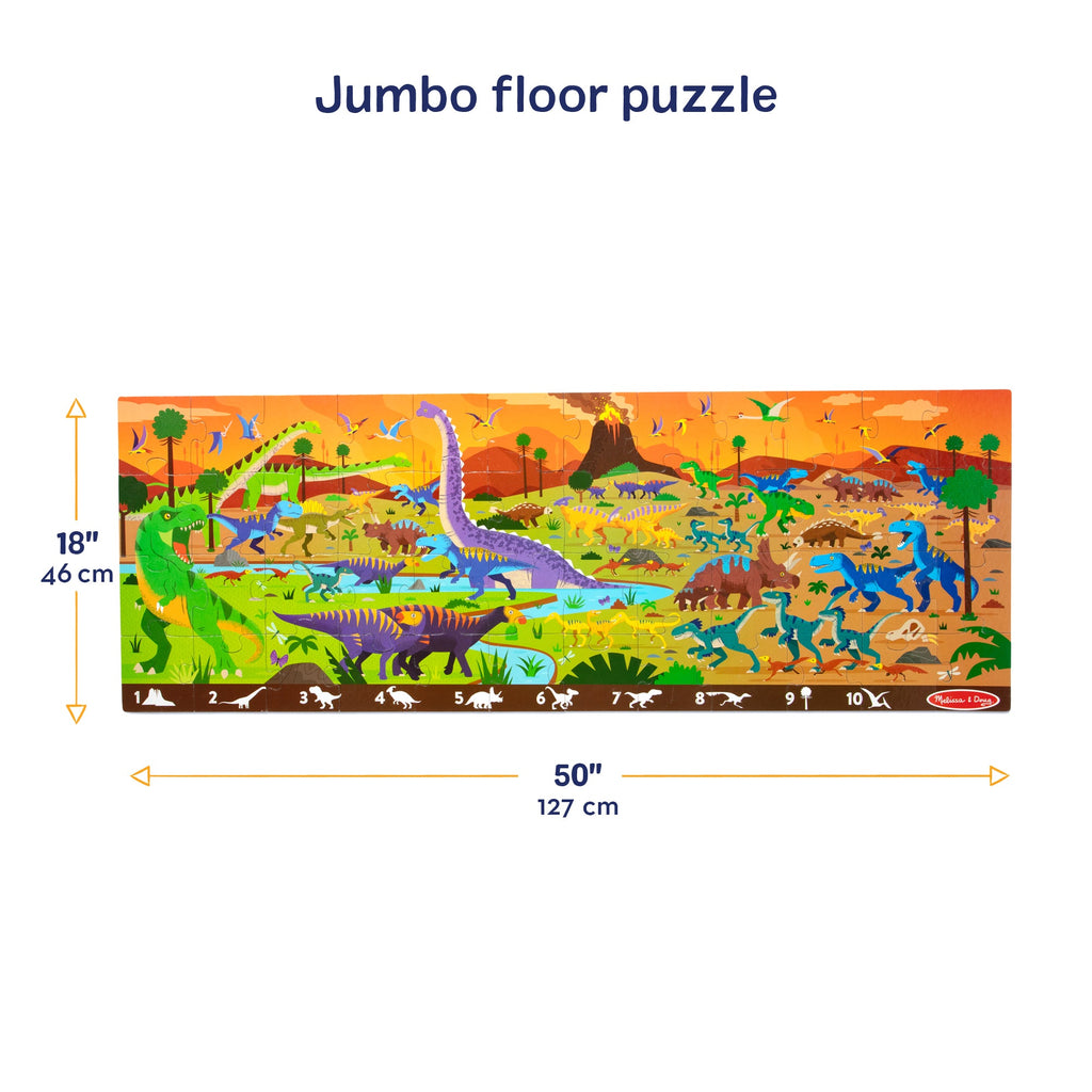 Land of Dinosaurs Floor Puzzle - 48 Pieces