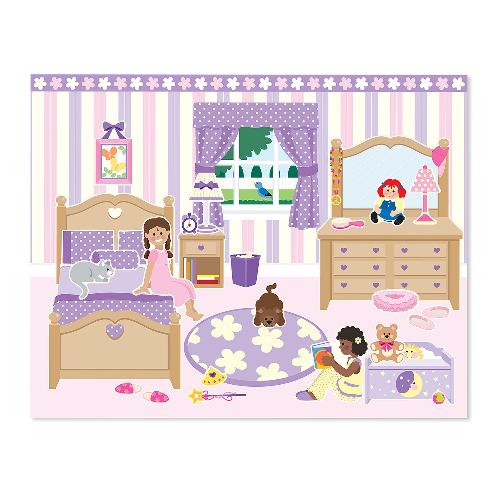 Reusable Sticker Pad - Play House!