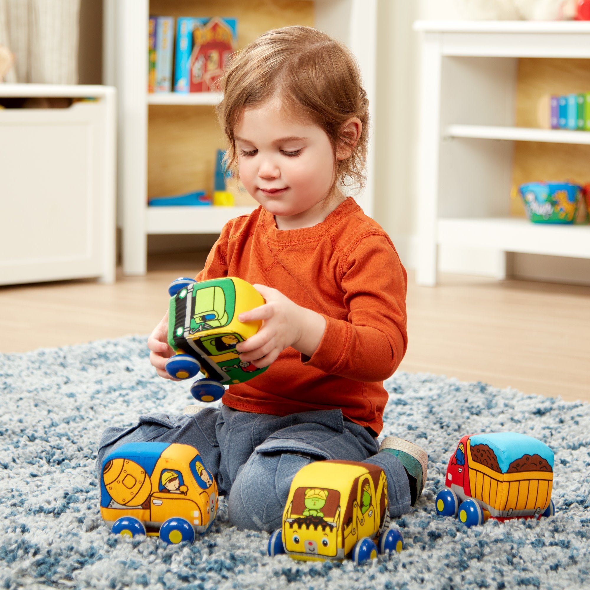 K's Kids Pull-Back Construction Vehicles