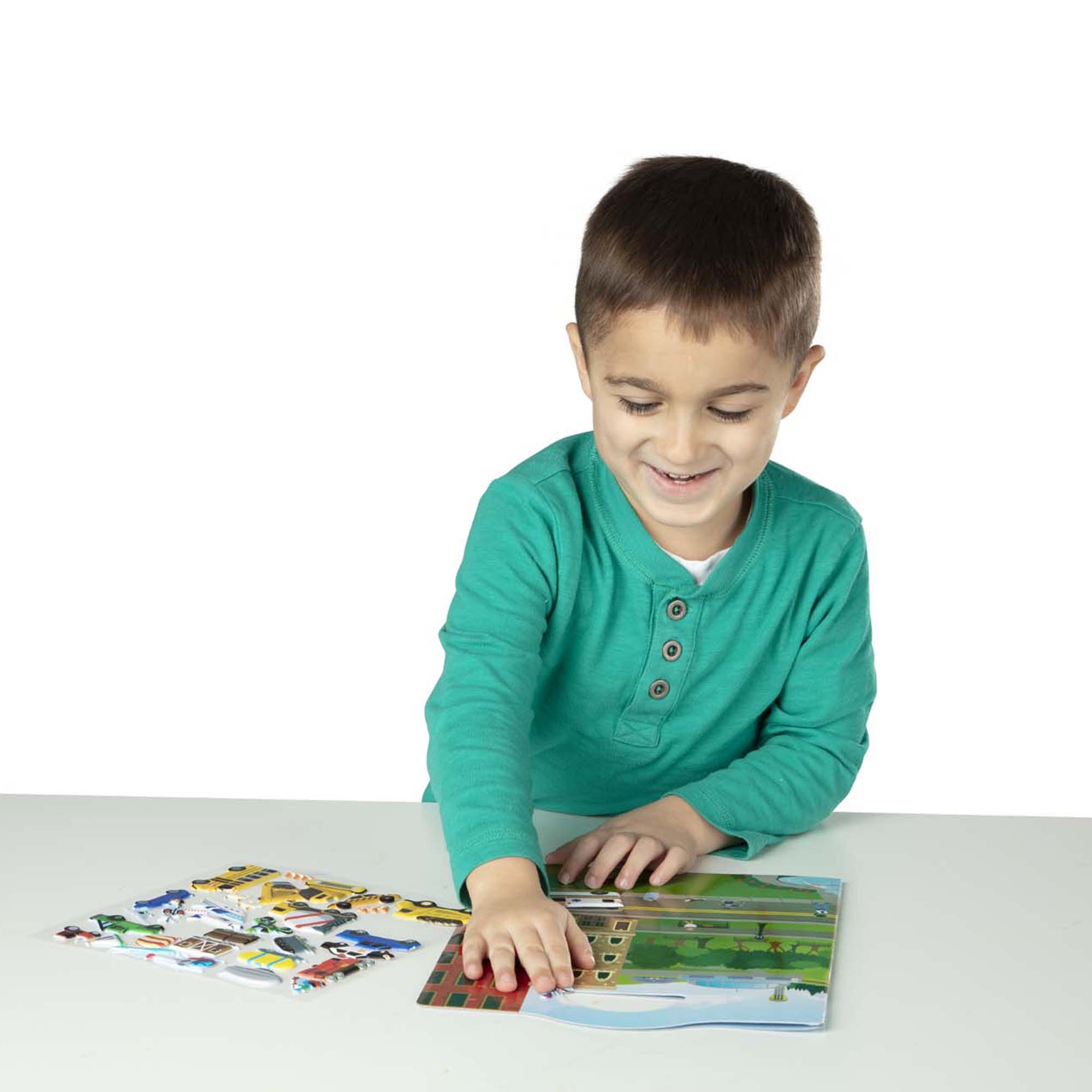 Puffy Sticker Play Set - Vehicles