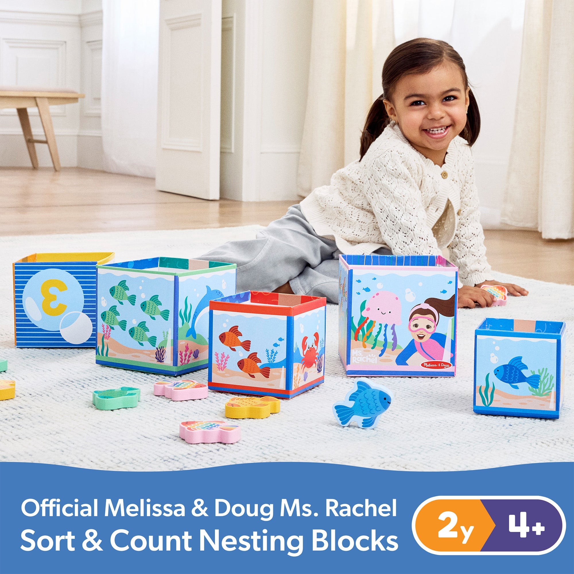 Ms. Rachel™  Sort & Count Nesting Blocks