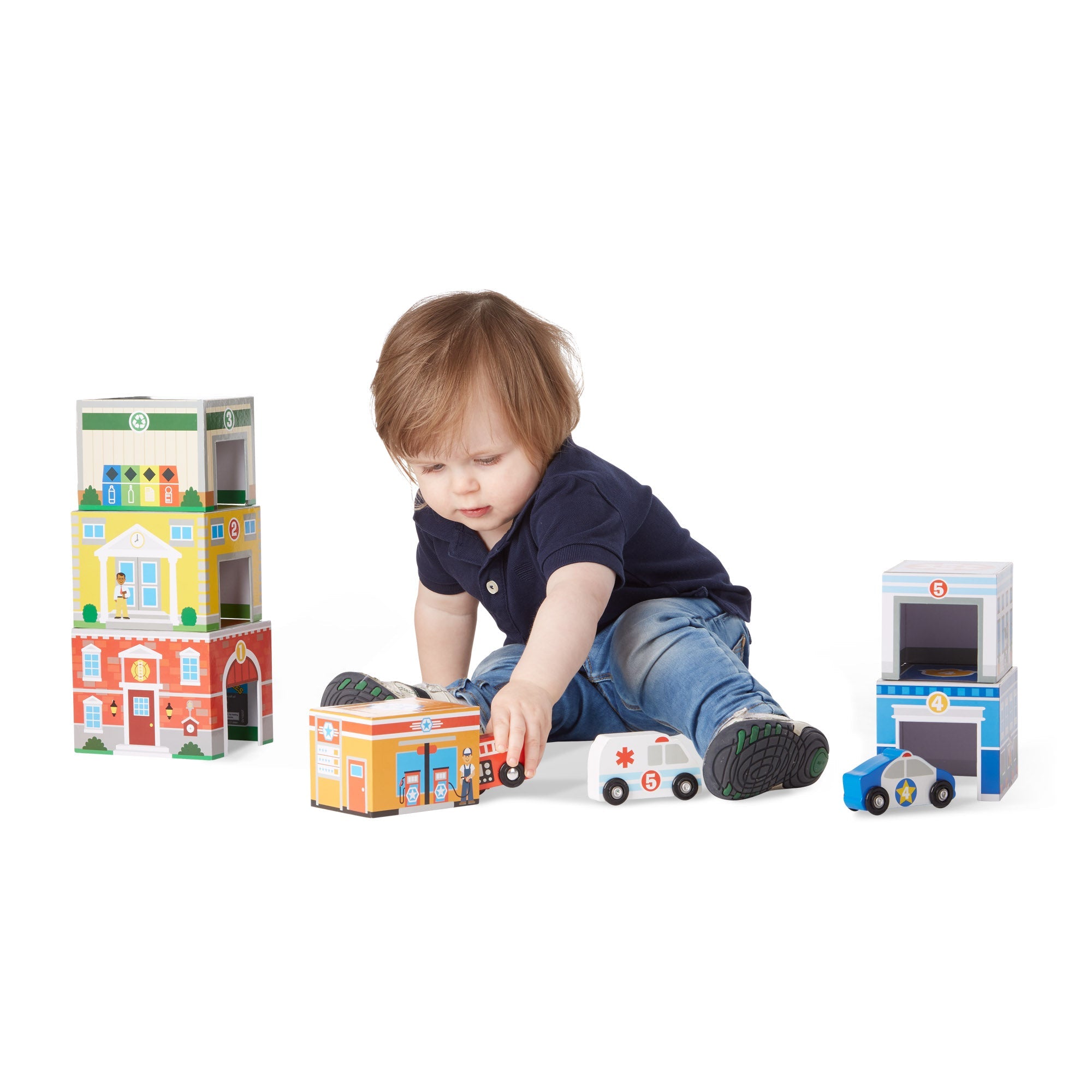 Nesting & Sorting Buildings & Vehicles