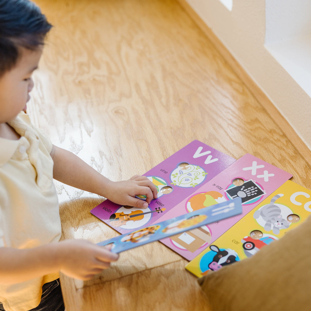 Poke-A-Dot Jumbo Alphabet Learning Cards