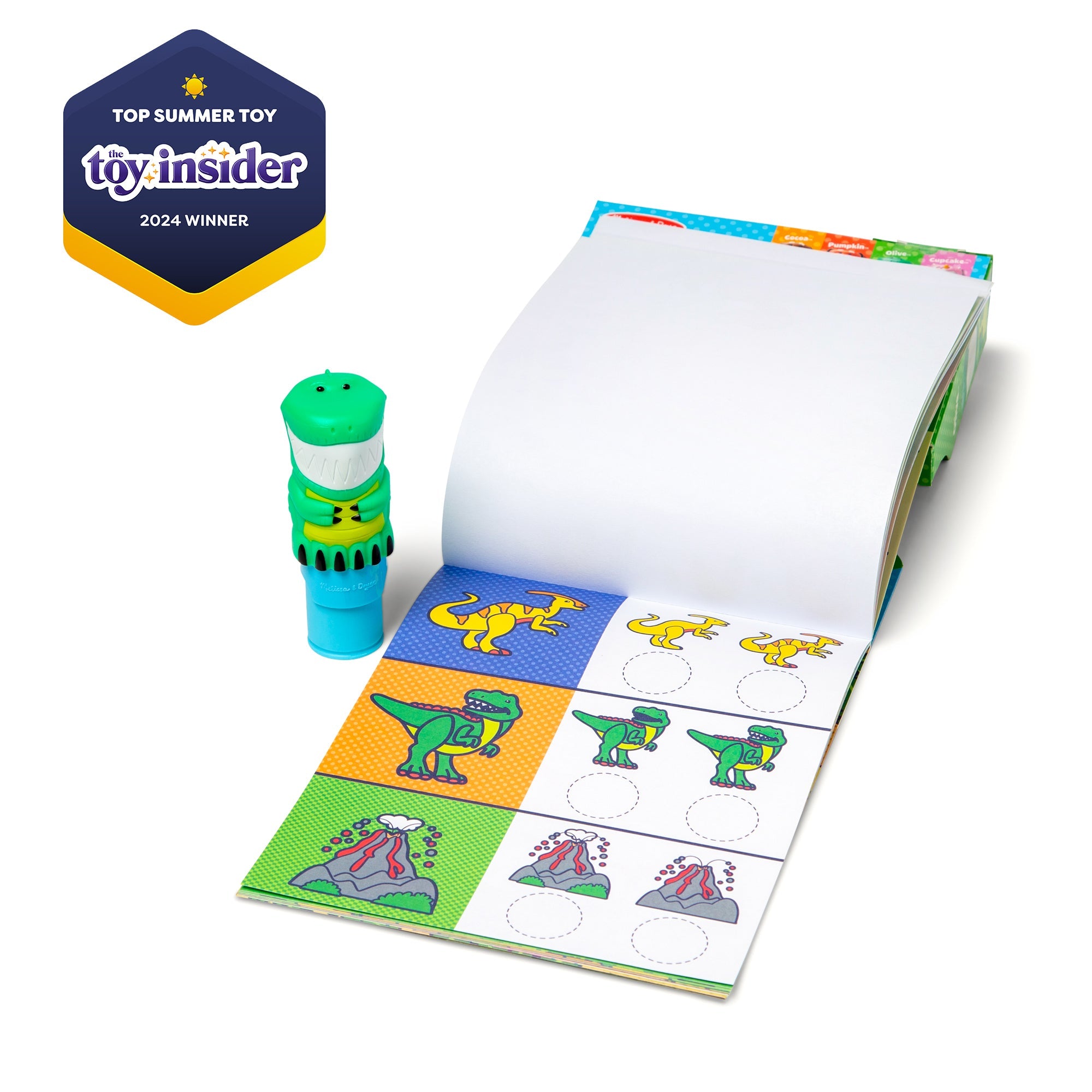 Sticker WOW!™ Activity Pad & Sticker Stamper 12-PACK  - Dinosaur