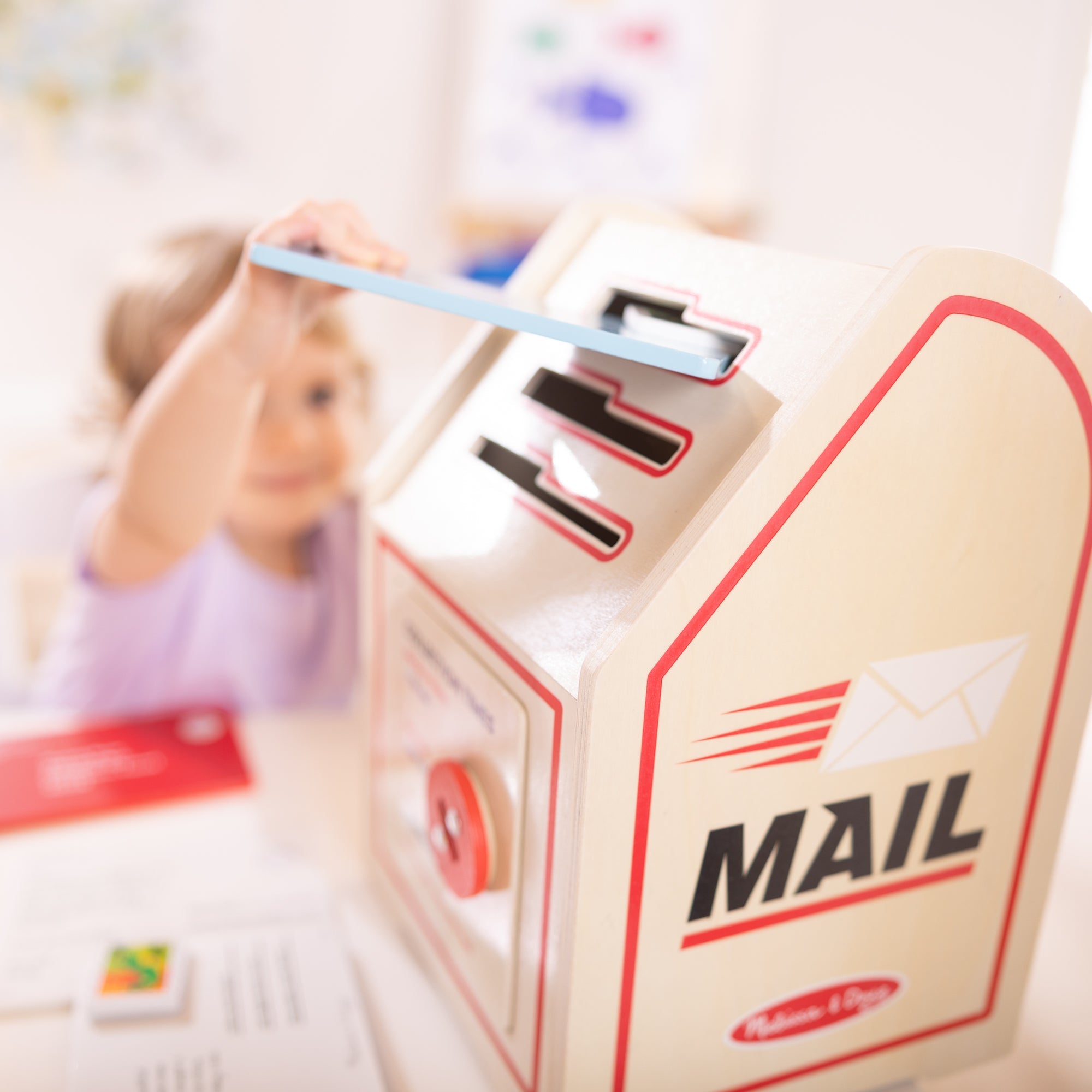Stamp and Sort Mailbox Play Set