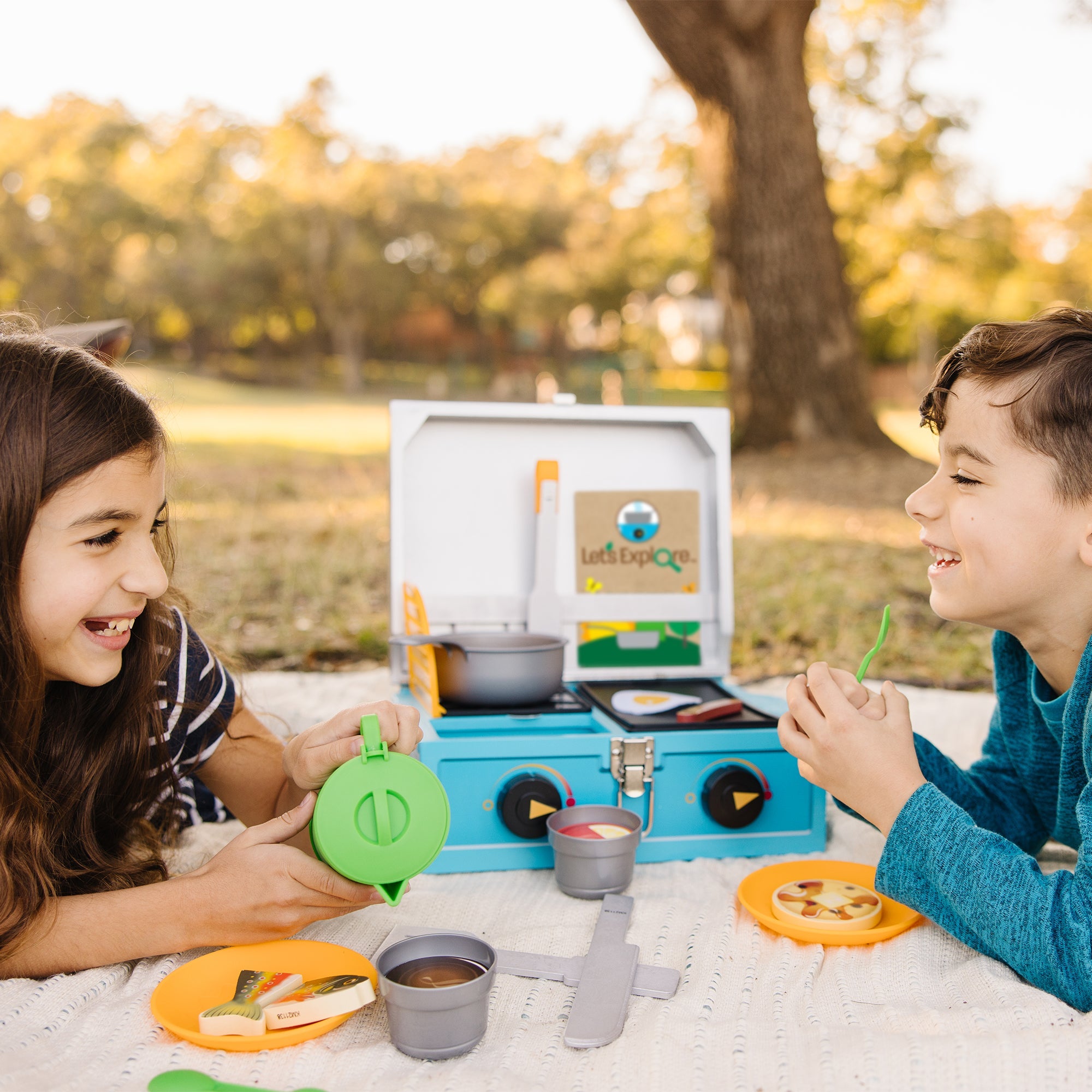 Let's Explore Camp Stove Play Set