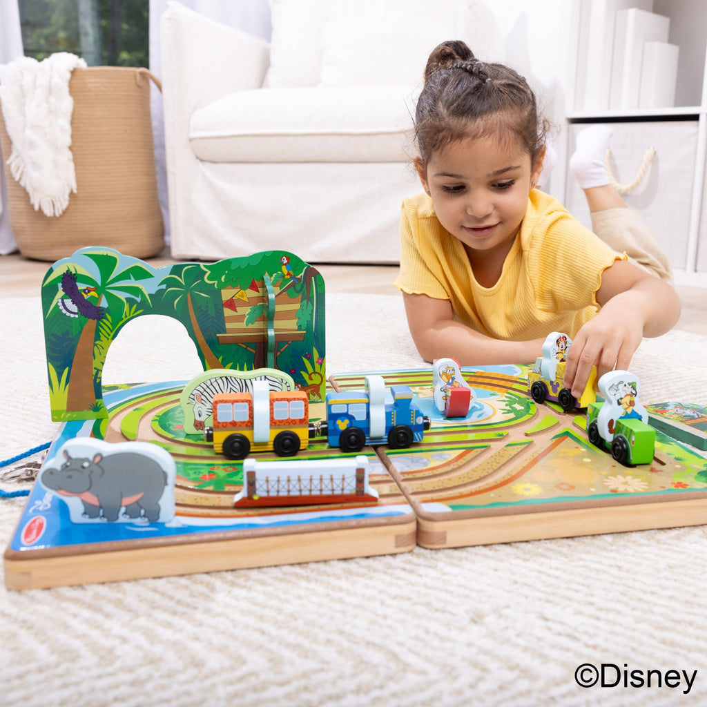 Disney Take-Along Safari Wooden Play Set