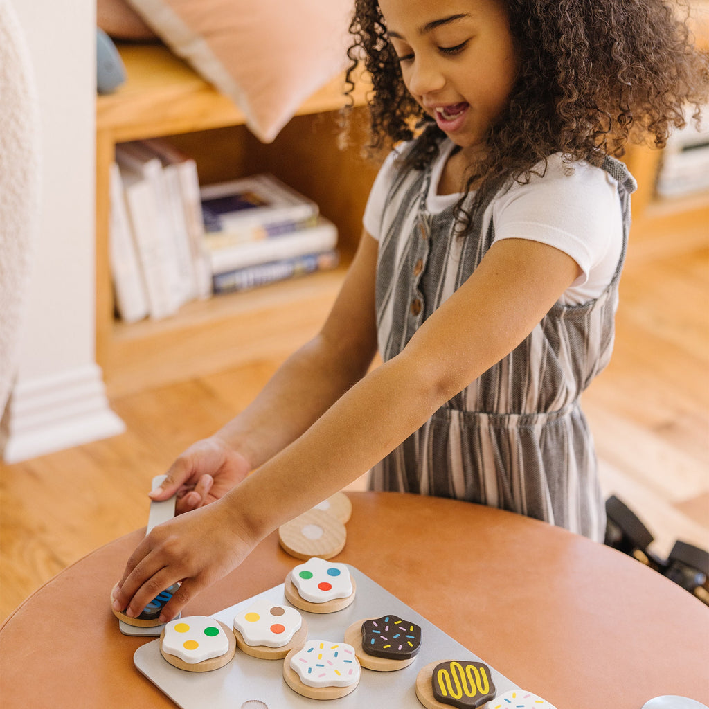 Slice & Bake Cookie Set - Wooden Play Food