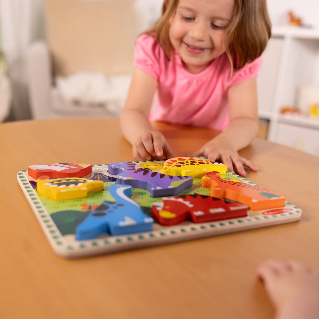 Dinosaurs Chunky Puzzle - 7 Pieces