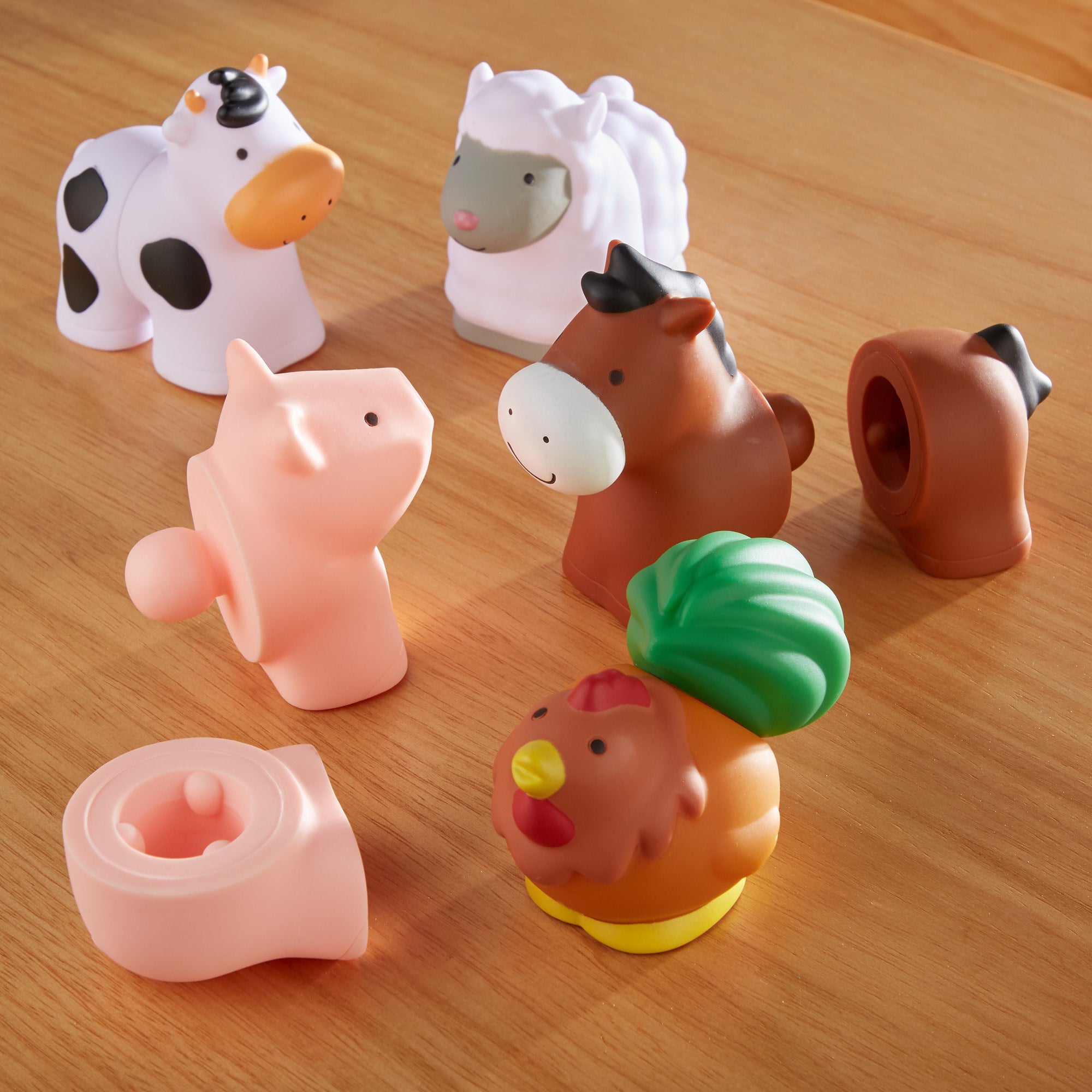 Pop Blocks Farm Animals