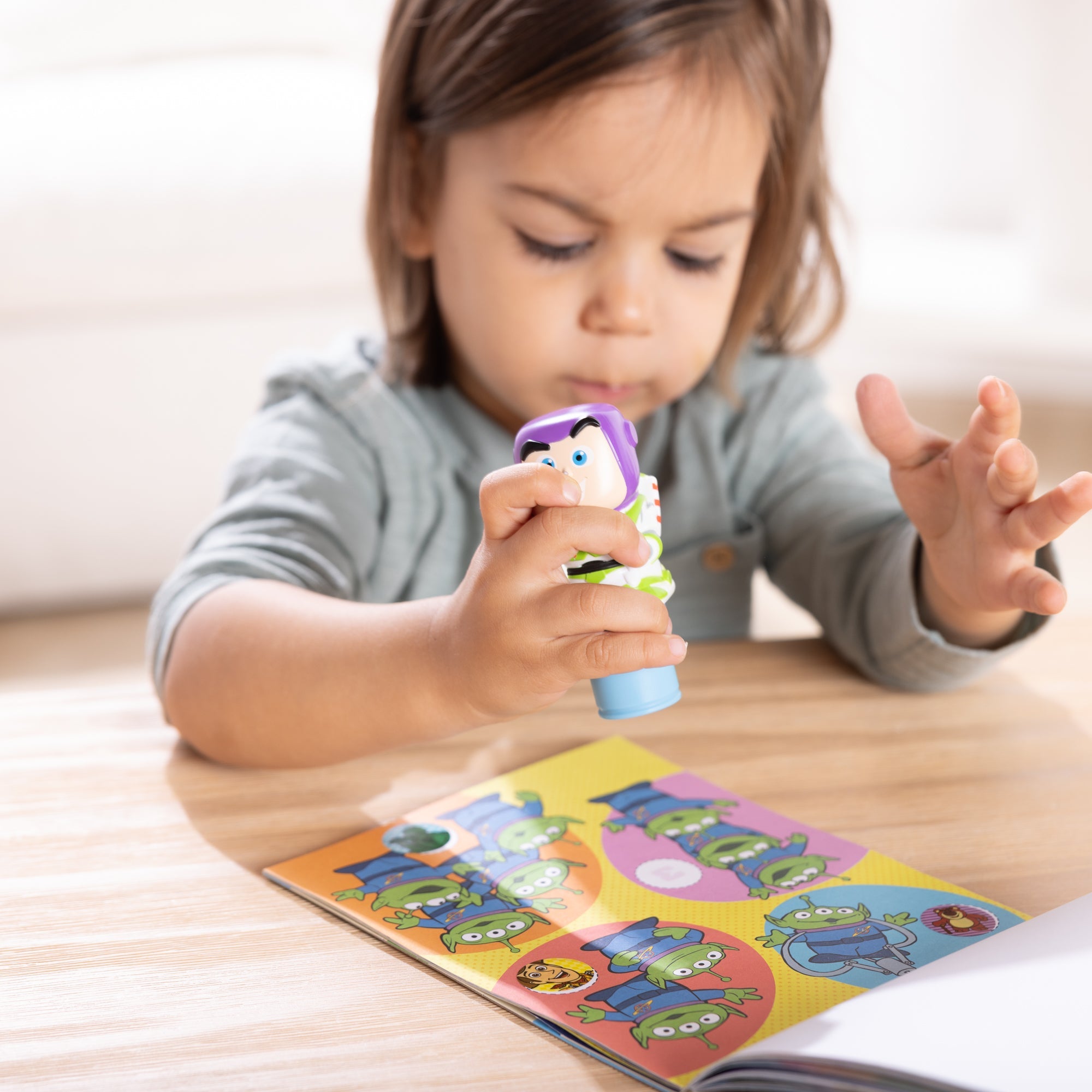 Sticker WOW!™ Disney Toy Story Buzz Lightyear Bundle: Activity Pad & Sticker Stamper + Mini Activity Pad and 200 Refill Stickers