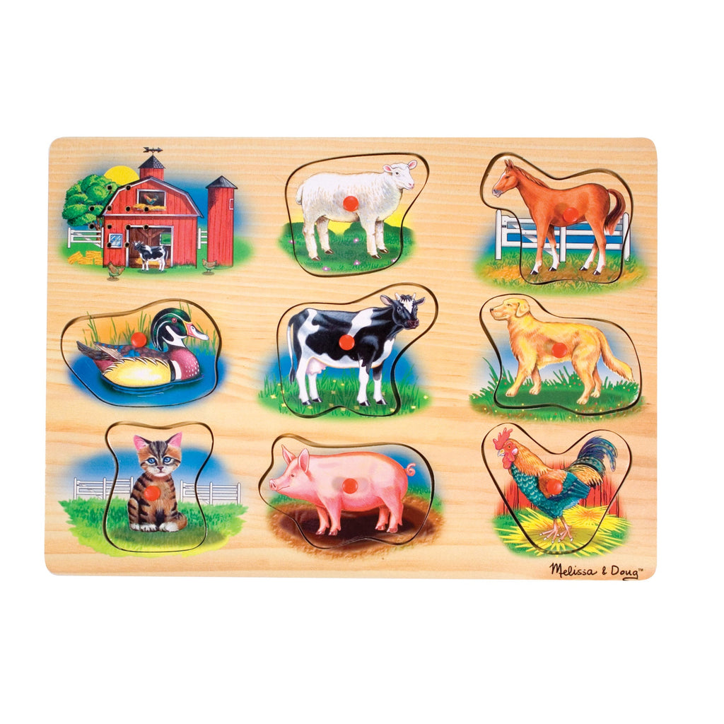Farm Sound Puzzle - 8 Pieces