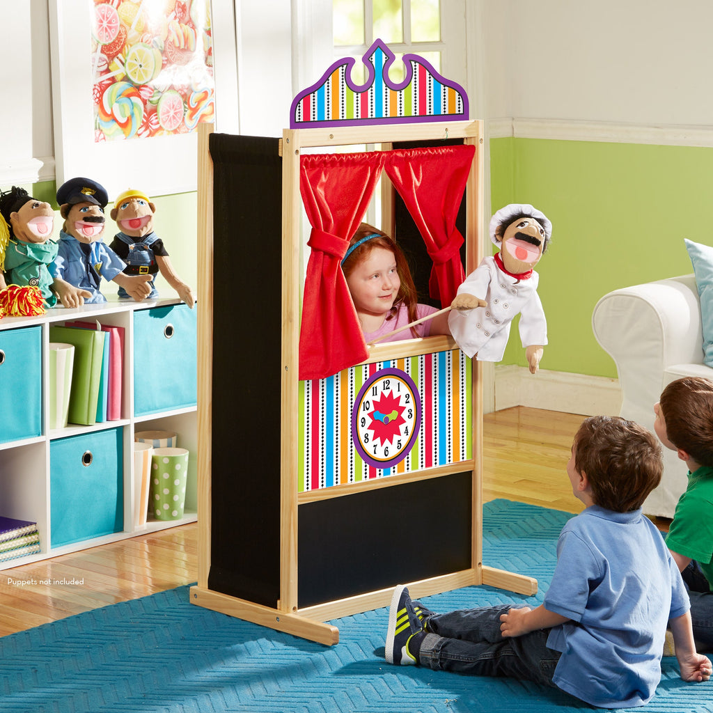 Wooden Deluxe Puppet Theater