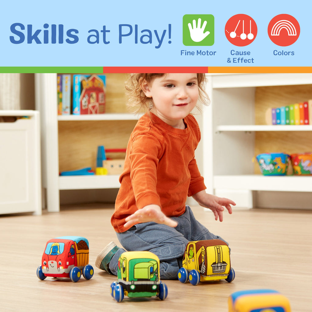 K's Kids Pull-Back Construction Vehicles