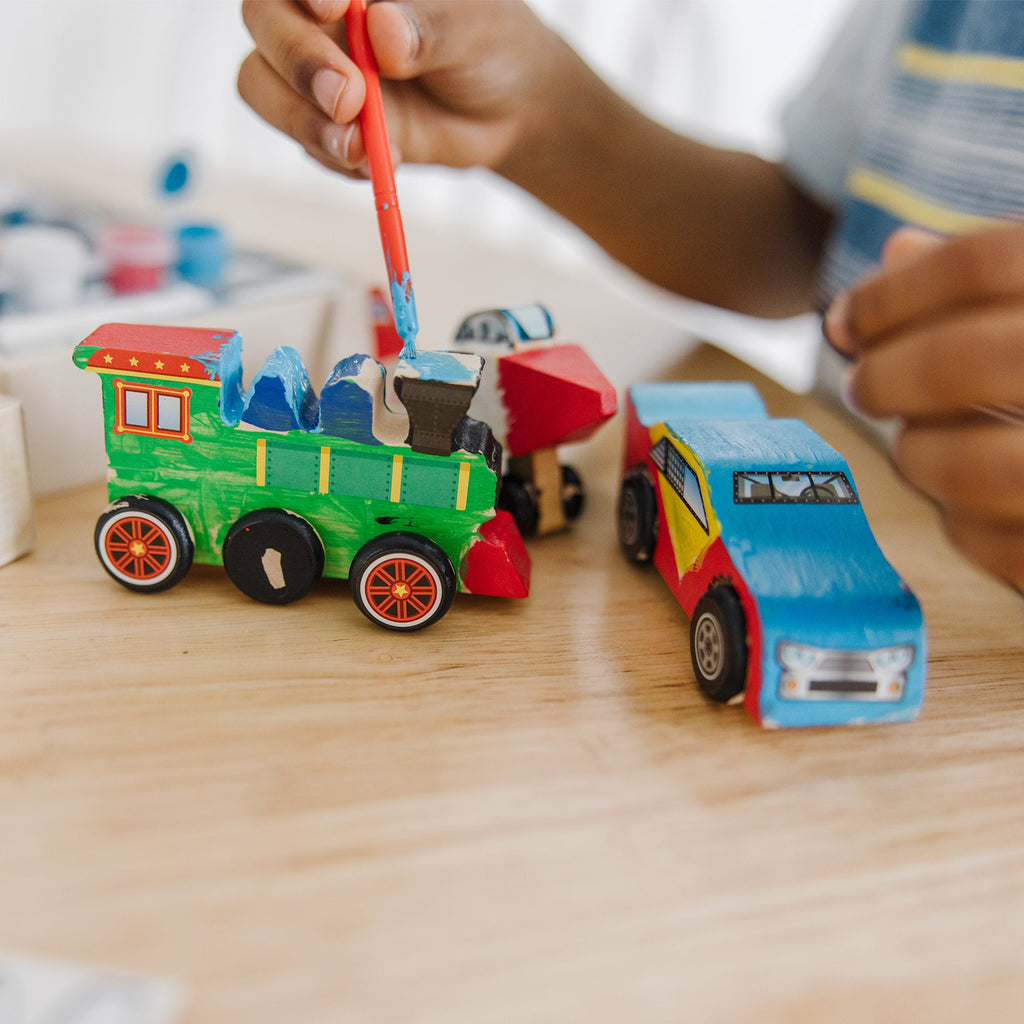 Created by Me!™ Vehicle Craft Kit 3-Pack: Plane, Train, Race Car